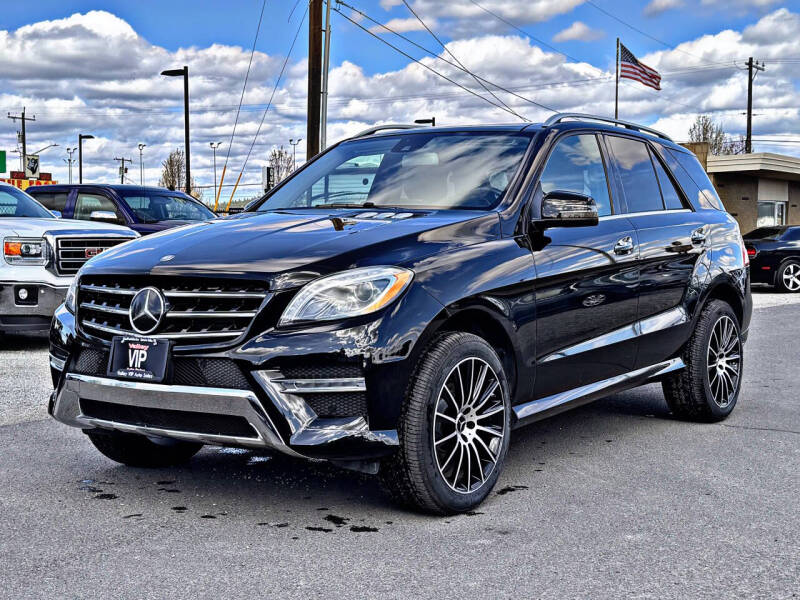 Used 2014 Mercedes-Benz M-Class ML550 with VIN 4JGDA7DB1EA273030 for sale in Spokane, WA