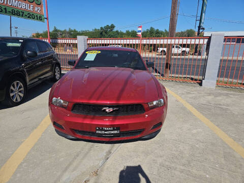 2012 Ford Mustang for sale at Avalos Automobile #2 in Corpus Christi TX