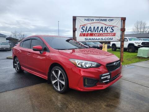 2017 Subaru Impreza for sale at Siamak's Car Company llc in Woodburn OR