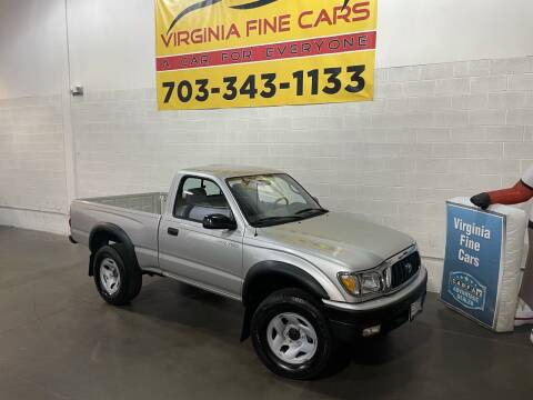 2002 Toyota Tacoma for sale at Virginia Fine Cars in Chantilly VA