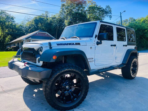 2014 Jeep Wrangler Unlimited for sale at Cobb Luxury Cars in Marietta GA