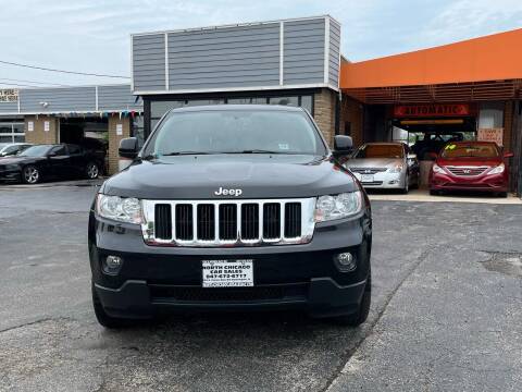 2012 Jeep Grand Cherokee for sale at North Chicago Car Sales Inc in Waukegan IL