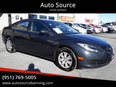 2012 Mazda MAZDA6 for sale at Auto Source in Banning CA