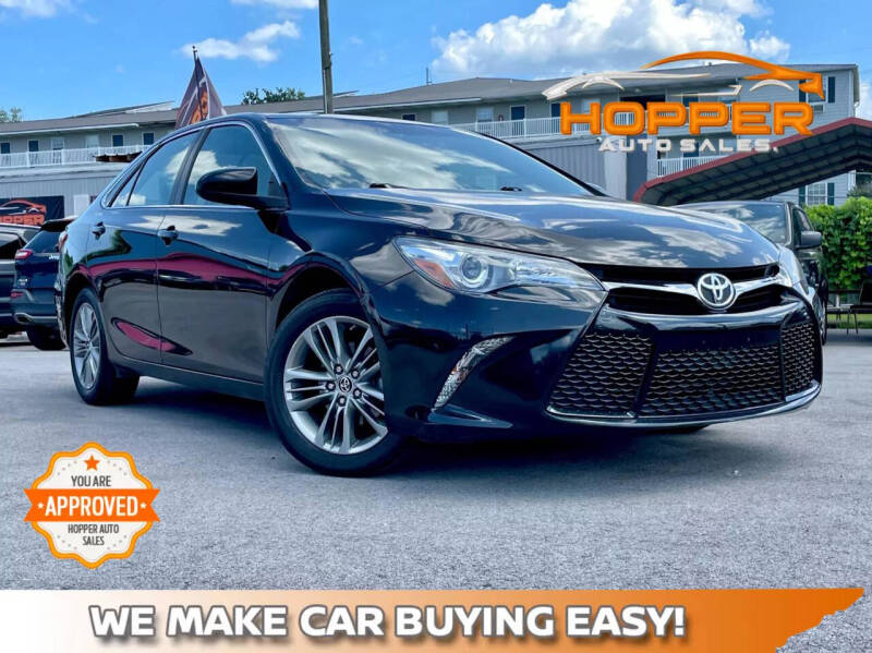 2017 Toyota Camry for sale at HOPPER AUTO SALES in Knoxville TN