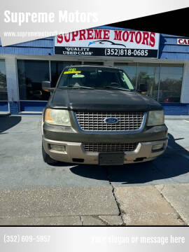 2004 Ford Expedition for sale at Supreme Motors in Leesburg FL