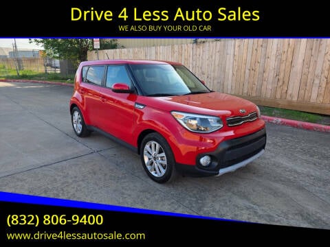 2019 Kia Soul for sale at Drive 4 Less Auto Sales in Houston TX