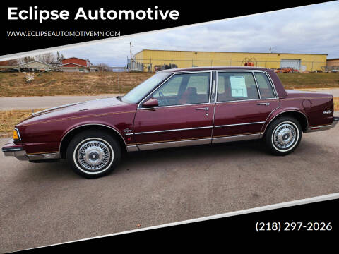 1987 Oldsmobile Ninety-Eight for sale at Eclipse Automotive in Brainerd MN