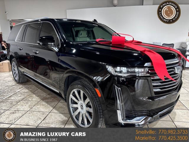 2021 Cadillac Escalade ESV for sale at Amazing Luxury Cars in Snellville GA