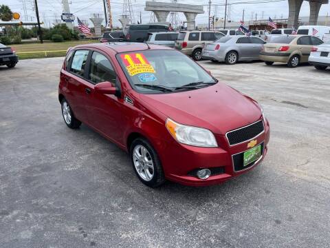 2011 Chevrolet Aveo for sale at Texas 1 Auto Finance in Kemah TX
