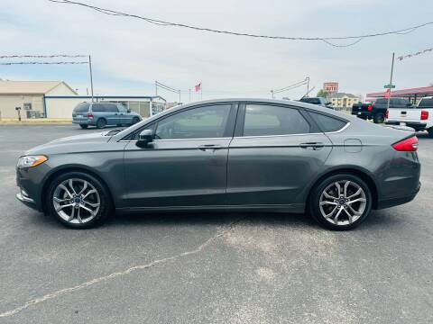 2017 Ford Fusion for sale at Pioneer Auto in Ponca City OK