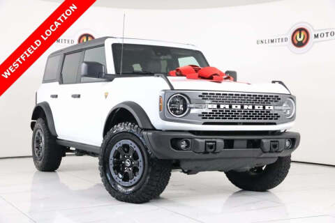 2023 Ford Bronco for sale at INDY'S UNLIMITED MOTORS - UNLIMITED MOTORS in Westfield IN