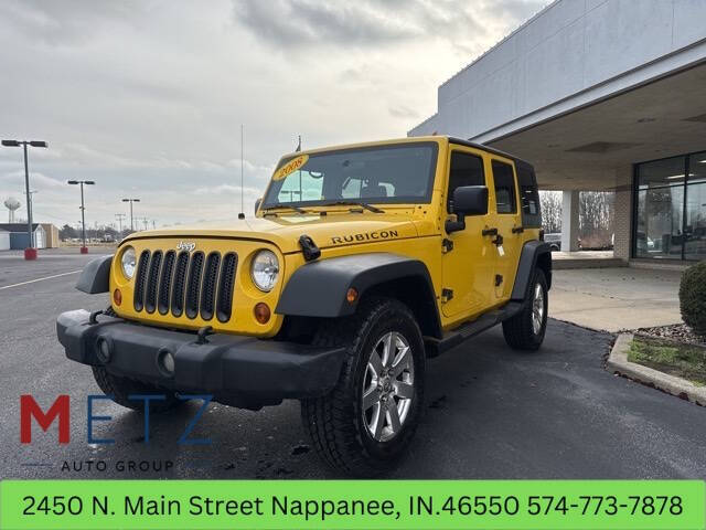 2008 Jeep Wrangler Unlimited for sale at Metz Auto & Outdoors in Syracuse, IN