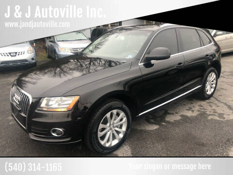 2013 Audi Q5 for sale at J & J Autoville Inc. in Roanoke VA