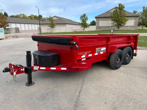 2023 Midsota HV-14 15.4k Dump Trailer #6955 for sale at Prairie Wind Trailers, LLC in Harrisburg SD