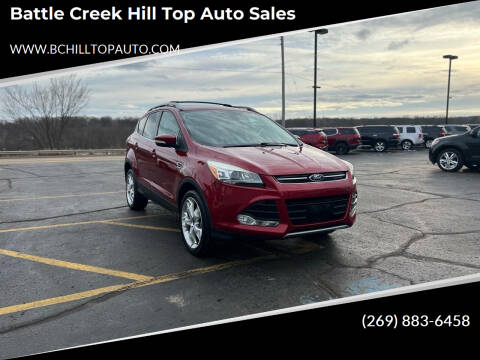 2013 Ford Escape for sale at Battle Creek Hill Top Auto Sales in Battle Creek MI