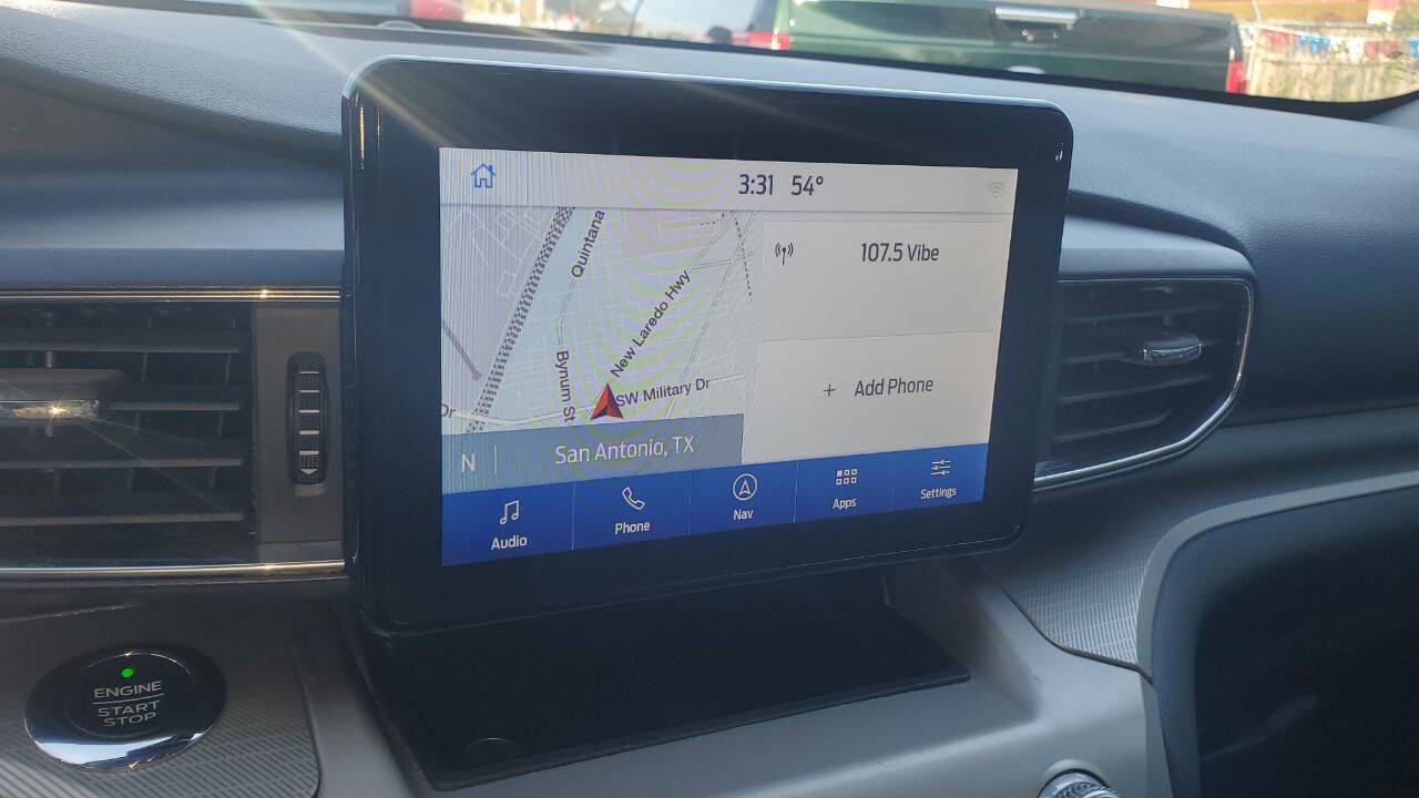 Used Car 2021 Ford Explorer  Xlt 4dr Suv For Sale Under $25,000 In San Antonio, Texas