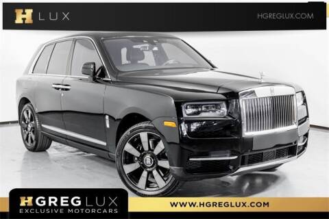 2022 Rolls-Royce Cullinan for sale at HGREG LUX EXCLUSIVE MOTORCARS in Pompano Beach FL