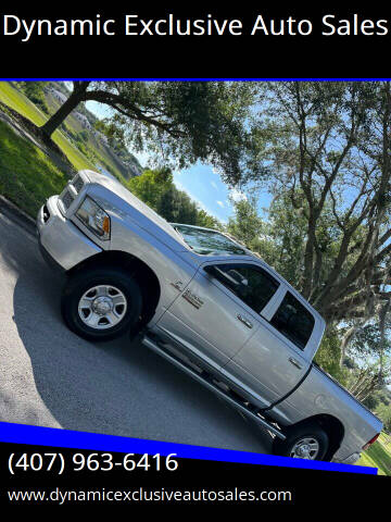 2015 RAM 2500 for sale at Dynamic Exclusive Auto Sales in Clermont FL