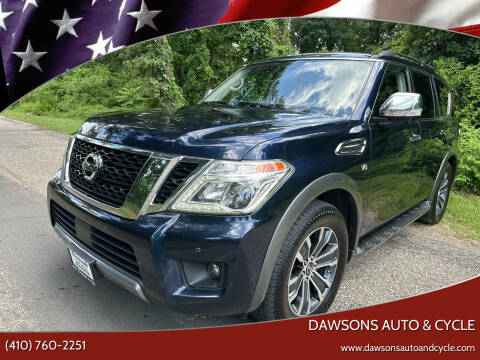 2019 Nissan Armada for sale at Dawsons Auto & Cycle in Glen Burnie MD