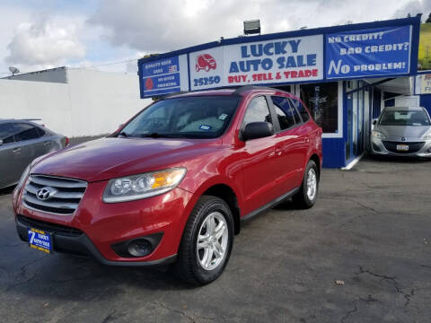 2012 Hyundai Santa Fe for sale at Lucky Auto Sale in Hayward CA