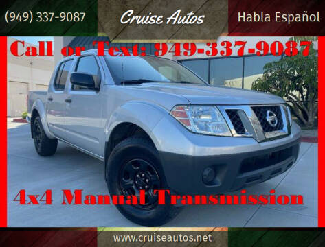 2013 Nissan Frontier for sale at Cruise Autos in Corona CA