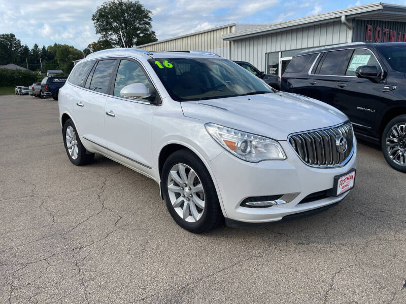 Used 2016 Buick Enclave Premium with VIN 5GAKVCKD5GJ227489 for sale in Maquoketa, IA