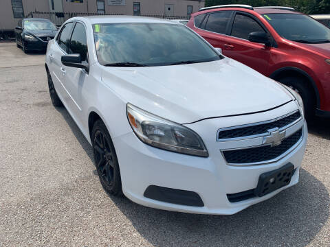 2013 Chevrolet Malibu for sale at Memo's Auto Sales in Houston TX