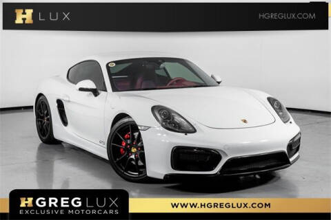 2016 Porsche Cayman for sale at HGREG LUX EXCLUSIVE MOTORCARS in Pompano Beach FL