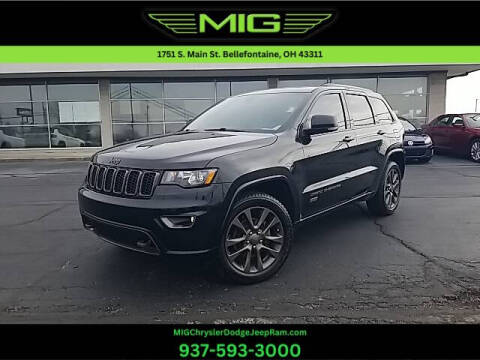 2016 Jeep Grand Cherokee for sale at MIG Chrysler Dodge Jeep Ram in Bellefontaine OH