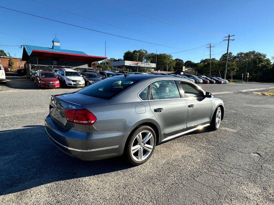 2014 Volkswagen Passat for sale at Concord Auto Mall in Concord, NC