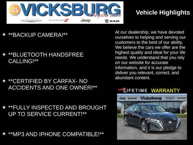 2023 Nissan Altima 2.5 SV