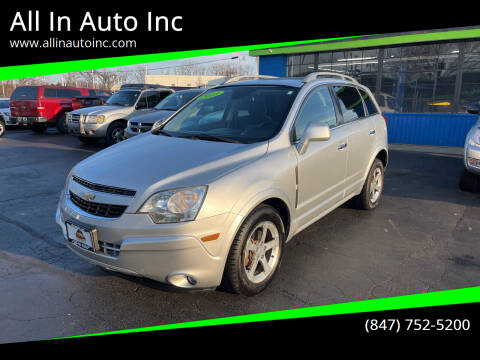 2013 Chevrolet Captiva Sport for sale at All In Auto Inc in Palatine IL