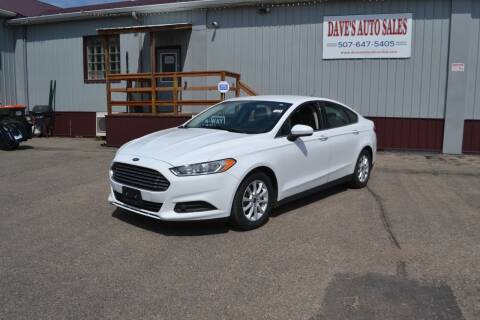 2015 Ford Fusion for sale at Dave's Auto Sales in Winthrop MN