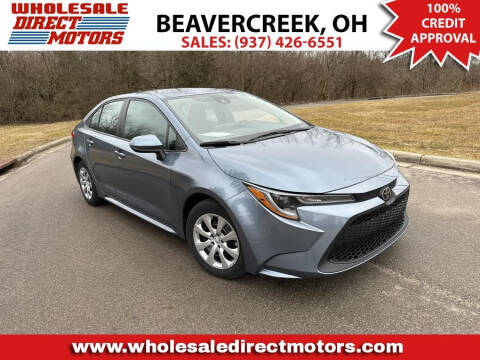 2021 Toyota Corolla for sale at WHOLESALE DIRECT MOTORS in Beavercreek OH