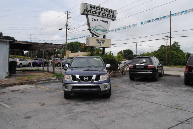 2007 Nissan Frontier for sale at HODGE MOTORS in Bristol TN