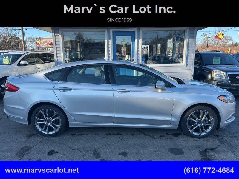 2017 Ford Fusion for sale at Marv`s Car Lot Inc. in Zeeland MI