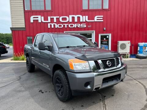 2015 Nissan Titan for sale at AUTOMILE MOTORS in Saco ME