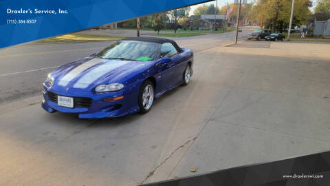 2002 Chevrolet Camaro for sale at Draxler's Service, Inc. in Hewitt WI