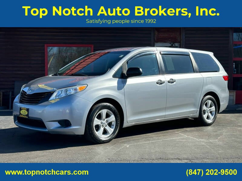 2015 Toyota Sienna for sale at Top Notch Auto Brokers, Inc. in McHenry IL