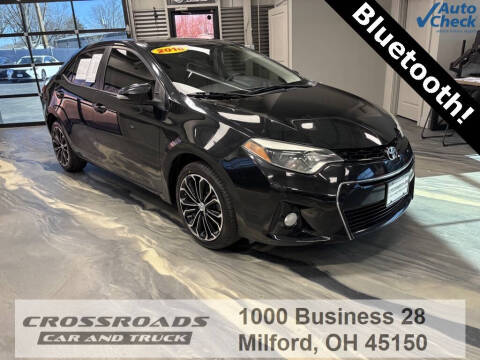 2016 Toyota Corolla for sale at Crossroads Car and Truck - Crossroads Car & Truck - Mulberry in Milford OH