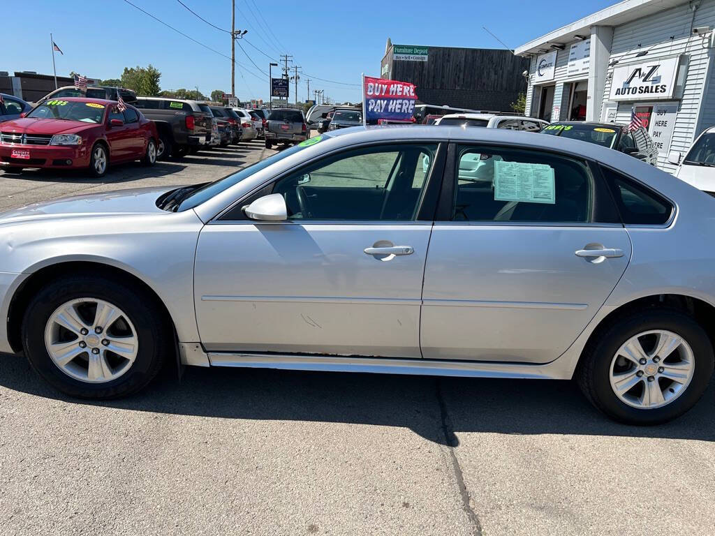 2012 Chevrolet Impala for sale at A to Z Auto Sales LLC in Appleton, WI