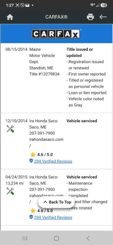 2015 Honda Fit LX