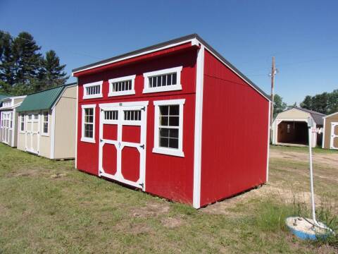  10 x 16 studio shed for sale at Extra Sharp Autos in Montello WI