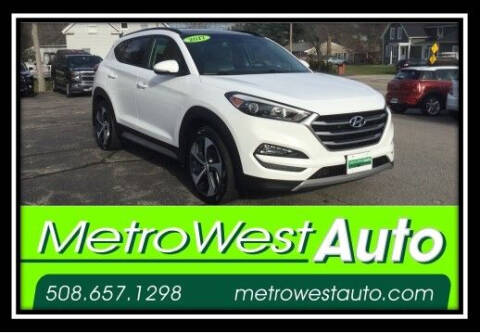 2017 Hyundai Tucson for sale at Metro West Auto in Bellingham MA