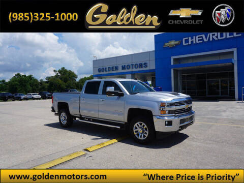 2017 Chevrolet Silverado 2500HD for sale at GOLDEN MOTORS in Cut Off LA