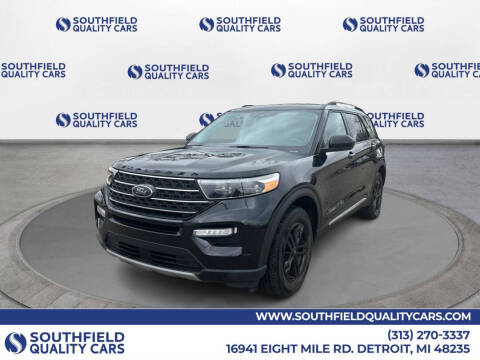 2022 Ford Explorer for sale at SOUTHFIELD QUALITY CARS in Detroit MI