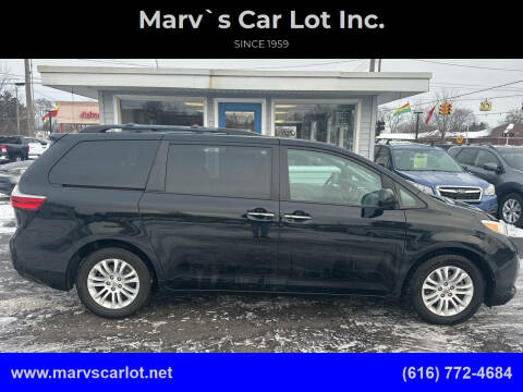 2015 Toyota Sienna for sale at Marv`s Car Lot Inc. in Zeeland MI