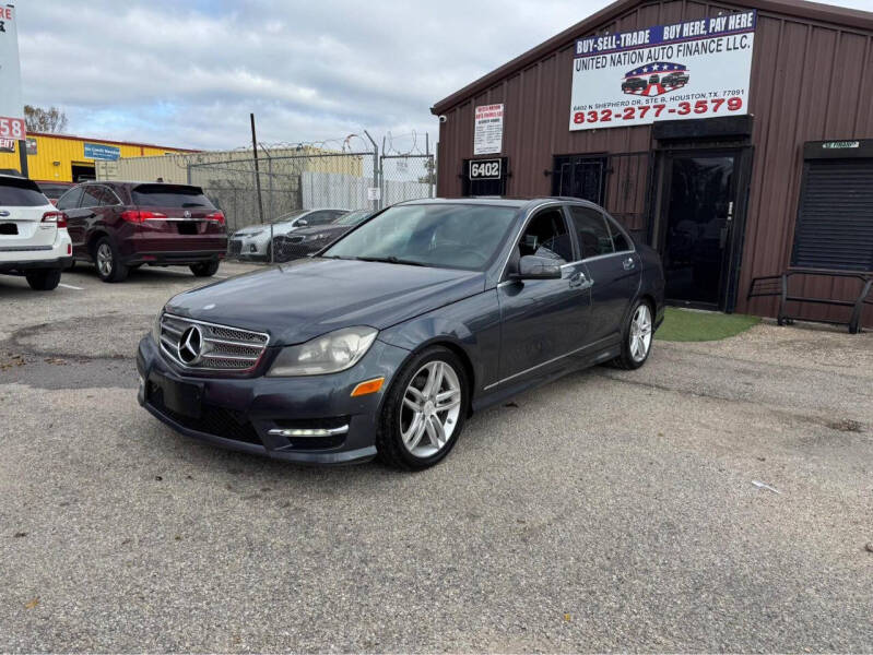 2013 Mercedes-Benz C-Class for sale at KLB AUTO SALE in Houston TX