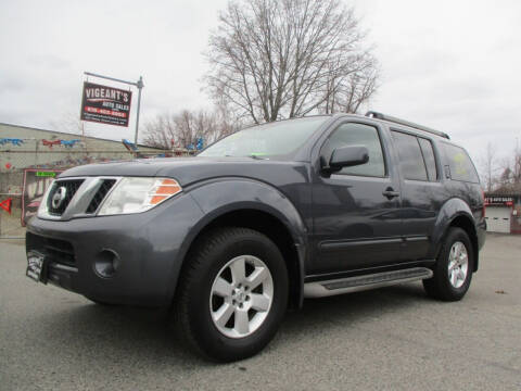 2012 Nissan Pathfinder for sale at Vigeants Auto Sales Inc in Lowell MA