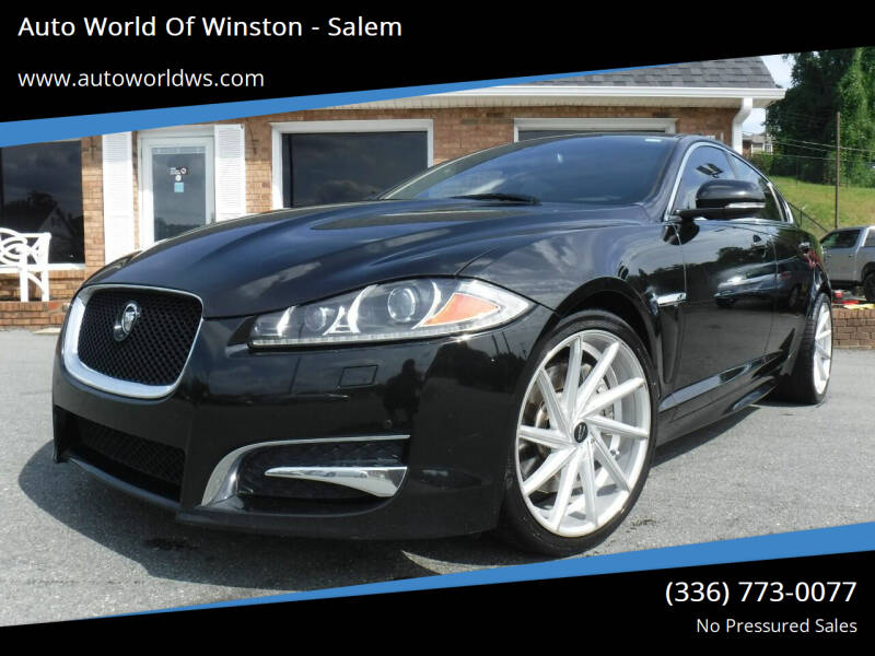 2012 Jaguar XF for sale at Auto World Of Winston - Salem in Winston Salem NC